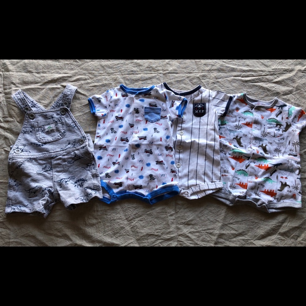 Boys 3M Shorts romper Lot